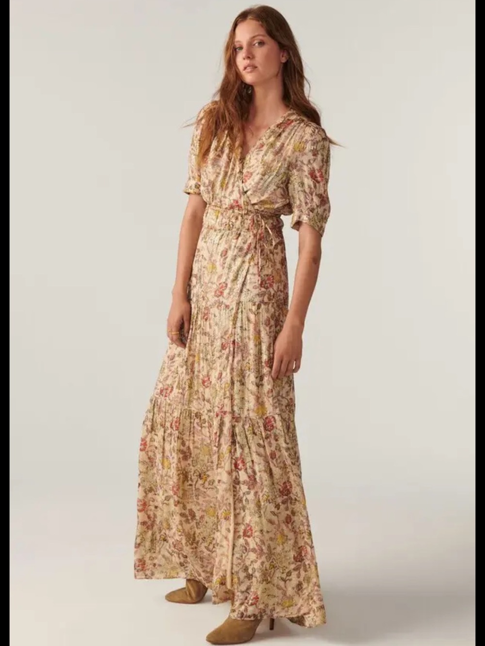NWOT ba&sh Rubi wrap dress